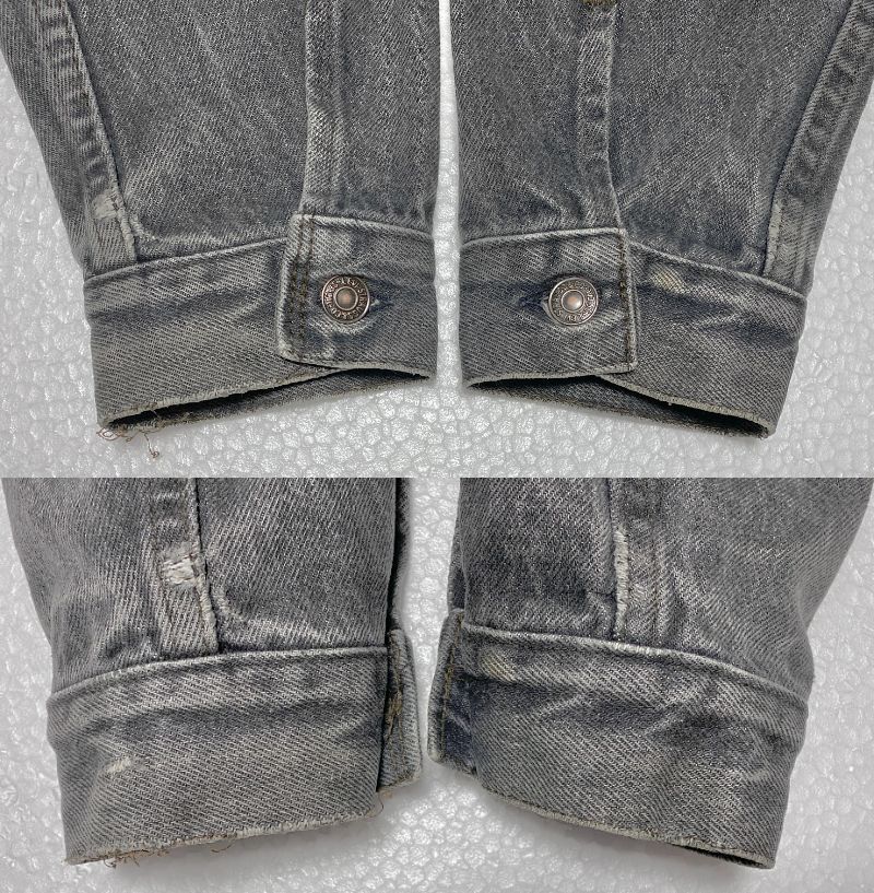 80s~ Levi's リーバイス 70506 0259 先染め ブラック デニム 80s~ Levi's リーバイス 70506 0259 先染め ブラック デニム