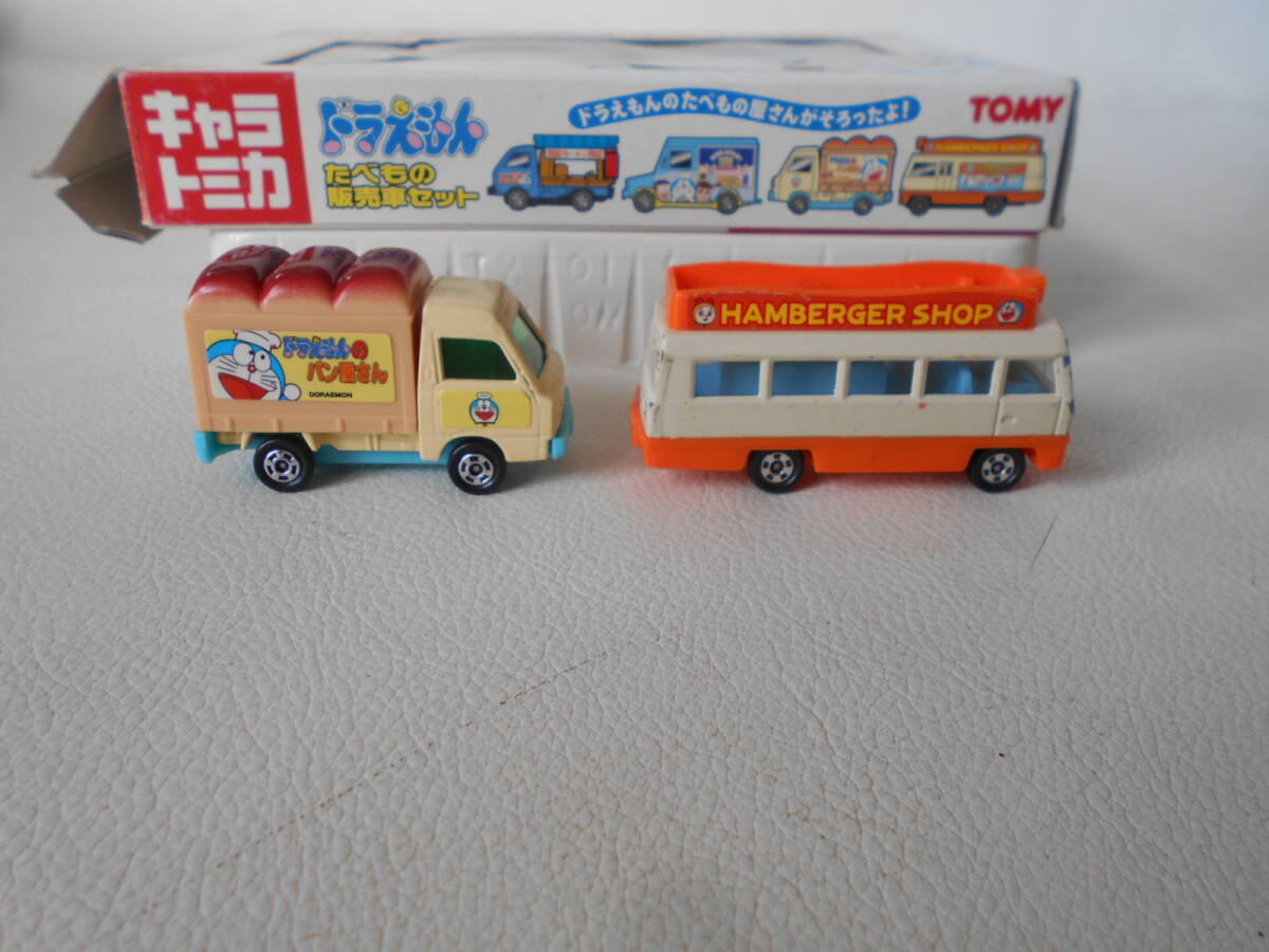 TOMY トミカ キャラトミカ ドラえもん たべもの販売車セット ラーメン屋さん H / TOMY トミカ キャラトミカ ドラえもん たべもの販売車セット