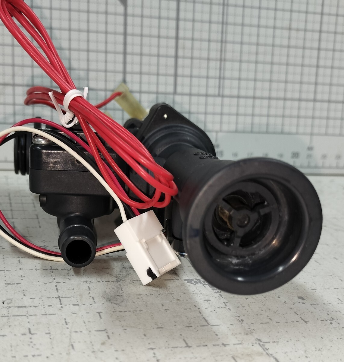 25-長府/給湯器/部品/水路系パーツ/お湯はり弁/お湯はり水量センサ/T708-553R/中古部品_画像6