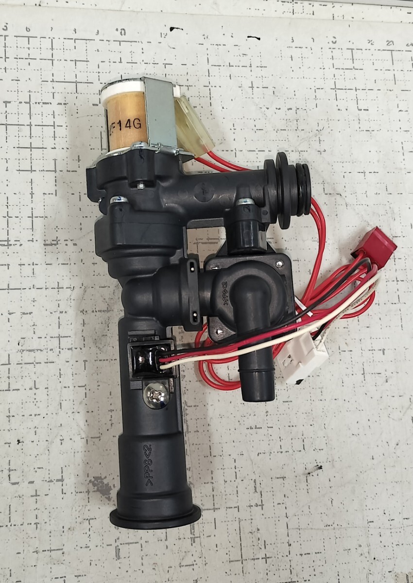 25-長府/給湯器/部品/水路系パーツ/お湯はり弁/お湯はり水量センサ/T708-553R/中古部品_画像2