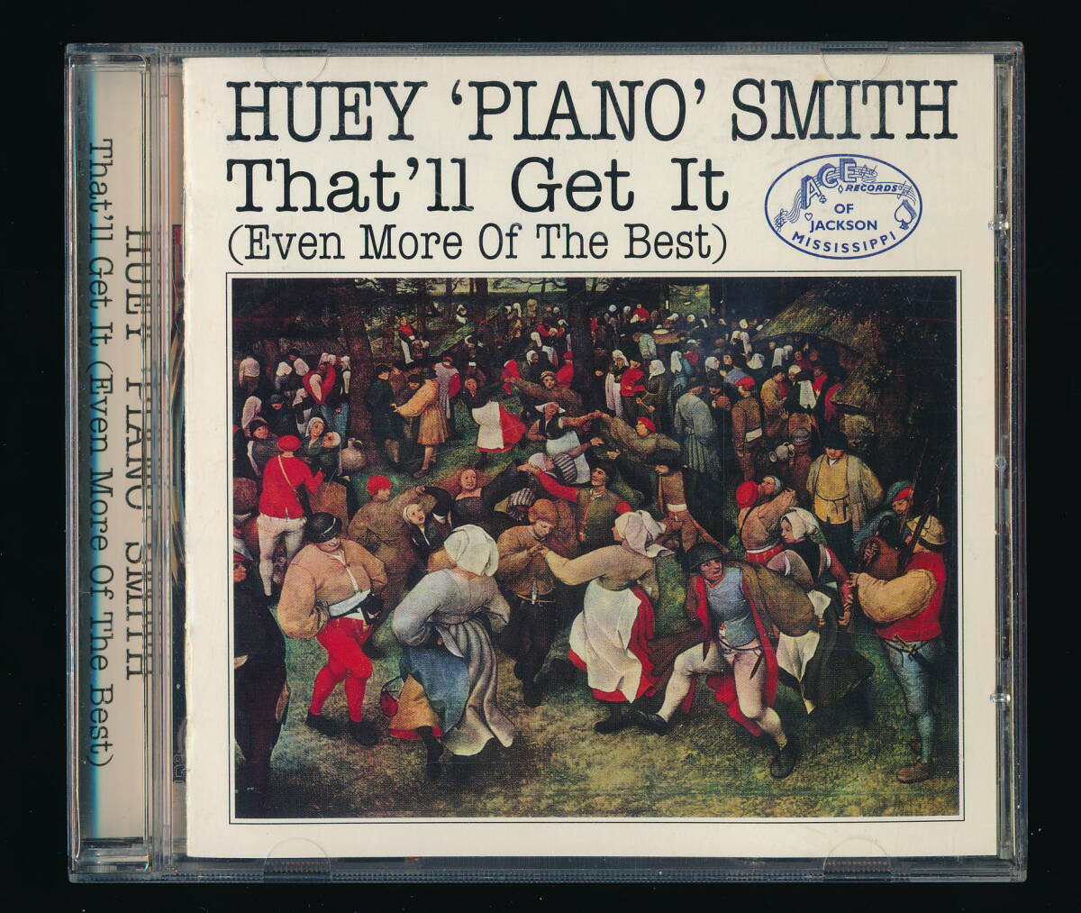 *HUEY PIANO SMITH*THAT'LL GET IT (EVEN MORE OF THE BEST)*1999 год зарубежная запись *WESTSIDE WESM 595*