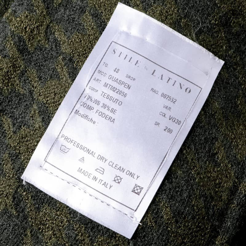 Stile Latino(スティレラティーノ) / カシミヤシルクジャカードニット千鳥格子柄フーデッドジャケット(ASPEN) [stl2360441-48]_画像7