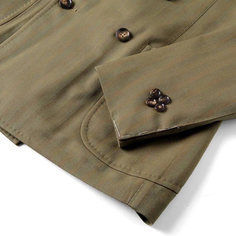 ◆【Stile Latino(スティレラティーノ)/春夏/ウールヘリンボーンソラーロ4Bダブルスーツ(EMILIO)】[stl2370181-50]