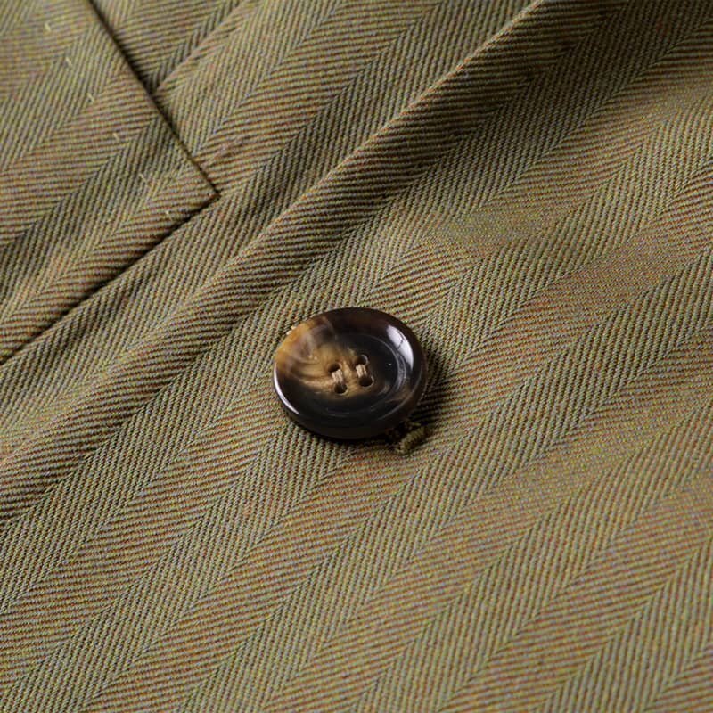 ◆【Stile Latino(スティレラティーノ)/春夏/ウールヘリンボーンソラーロ4Bダブルスーツ(EMILIO)】[stl2370181-50]