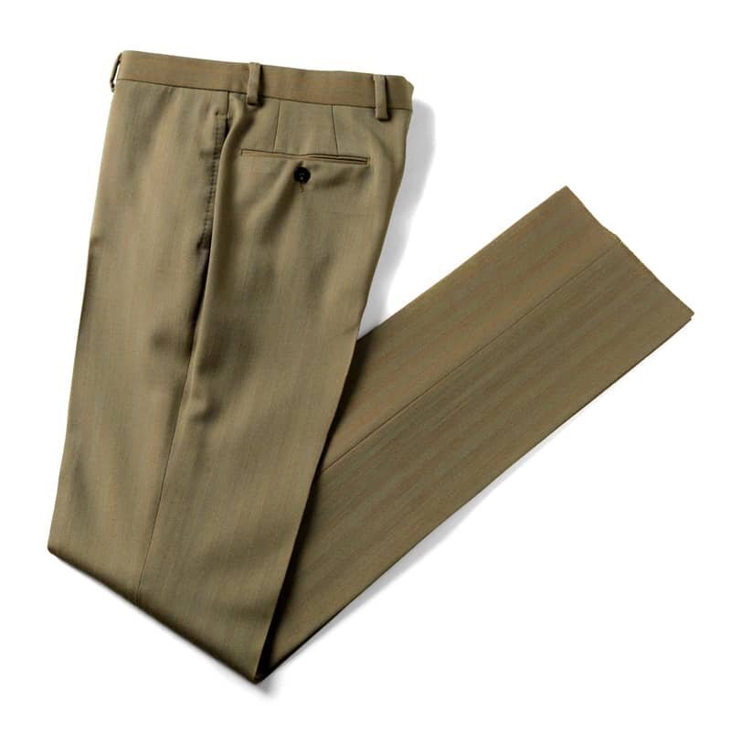 ◆【Stile Latino(スティレラティーノ)/春夏/ウールヘリンボーンソラーロ4Bダブルスーツ(EMILIO)】[stl2370181-50]