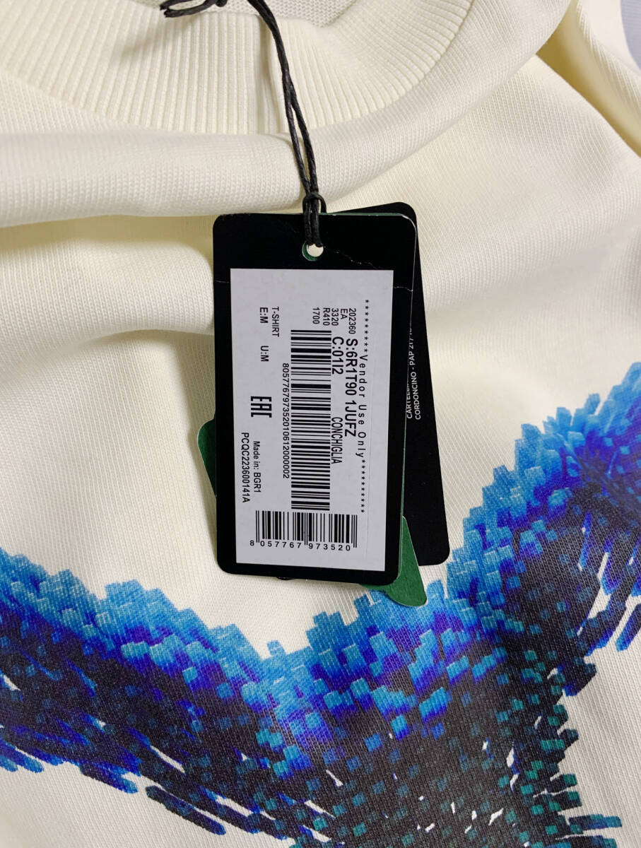 Sale☆エンポリオアルマーニ クールネックトップス グラフィックイーグル EMPORIO ARMANI 