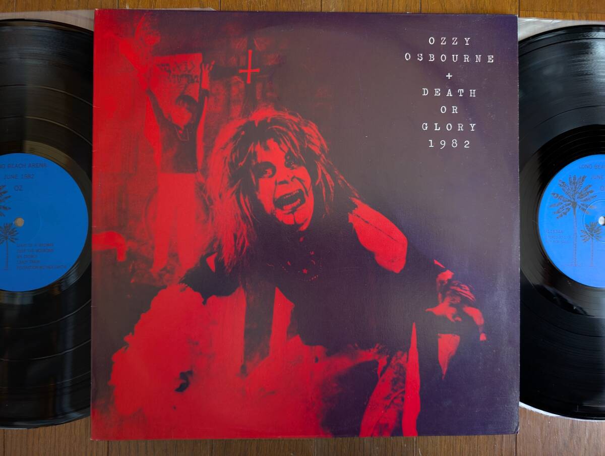 【LP】OZZY OSBOURNE(XL1533-4日本制KINNIE1982年2枚組DEATH OR GLORY/MADE IN JAPAN)