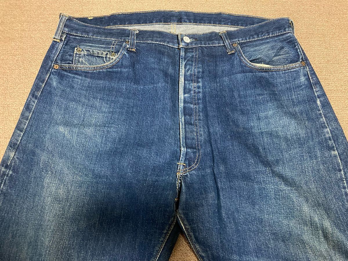 LEVIS 501 シングル BIGE デニムパンツ W44 L34 66前期 levi's LEVIS 501 シングル BIGE デニムパンツ W44 L34 66前期 levi's