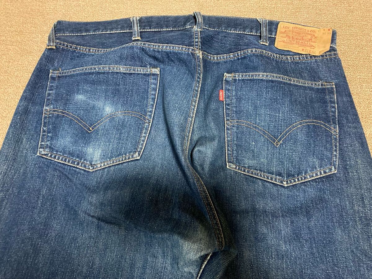 LEVIS 501 シングル BIGE デニムパンツ W44 L34 66前期 levi's LEVIS 501 シングル BIGE デニムパンツ W44 L34 66前期 levi's
