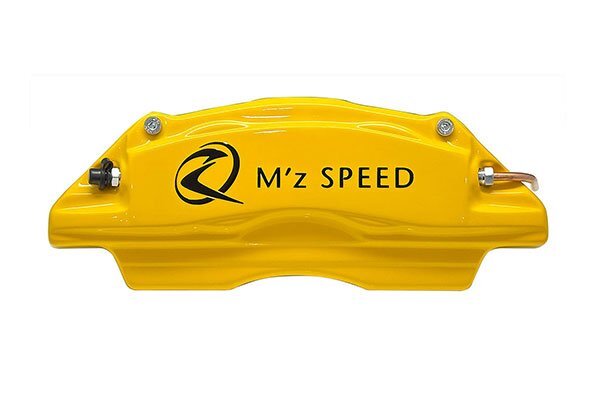 M\'z SPEED キャリパーカバー イエロー リア ヴェルファイア AGH30W AGH35W 2018/01~
