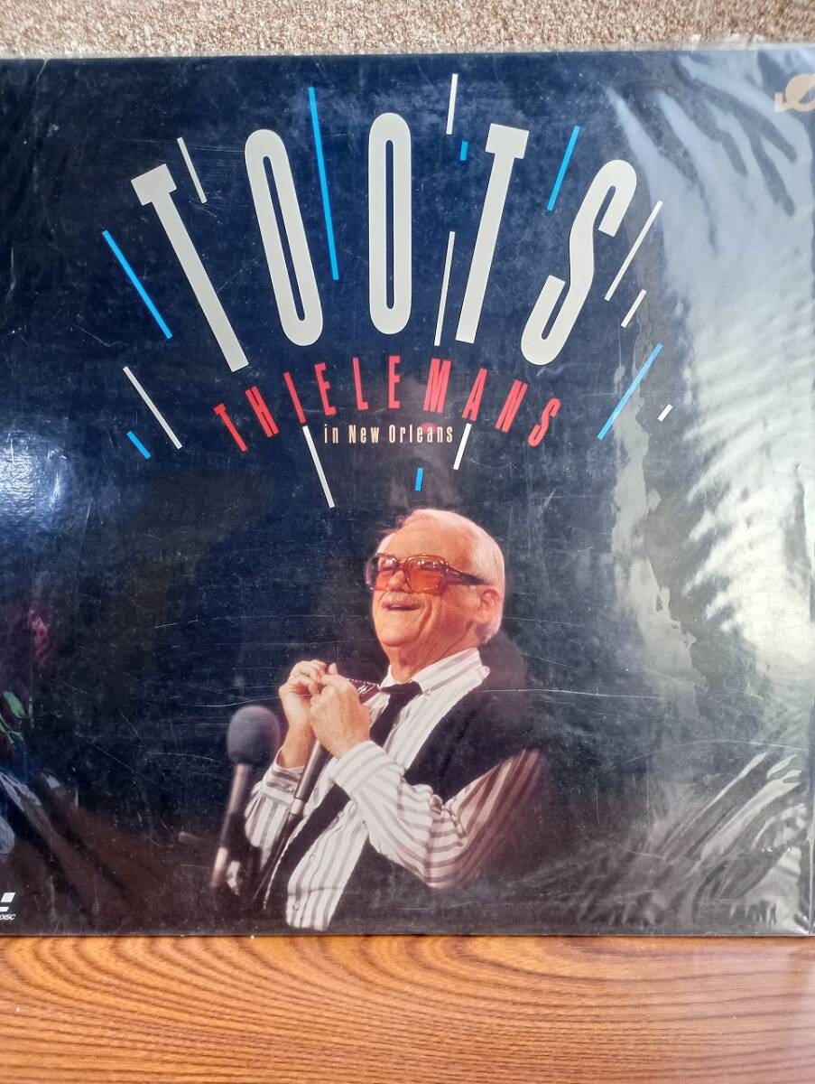 R7714　LD?レーザーディスク　トゥーツ?シールマンス　Toots Thielemans Live From New Orleans　ジャズハーモニカ