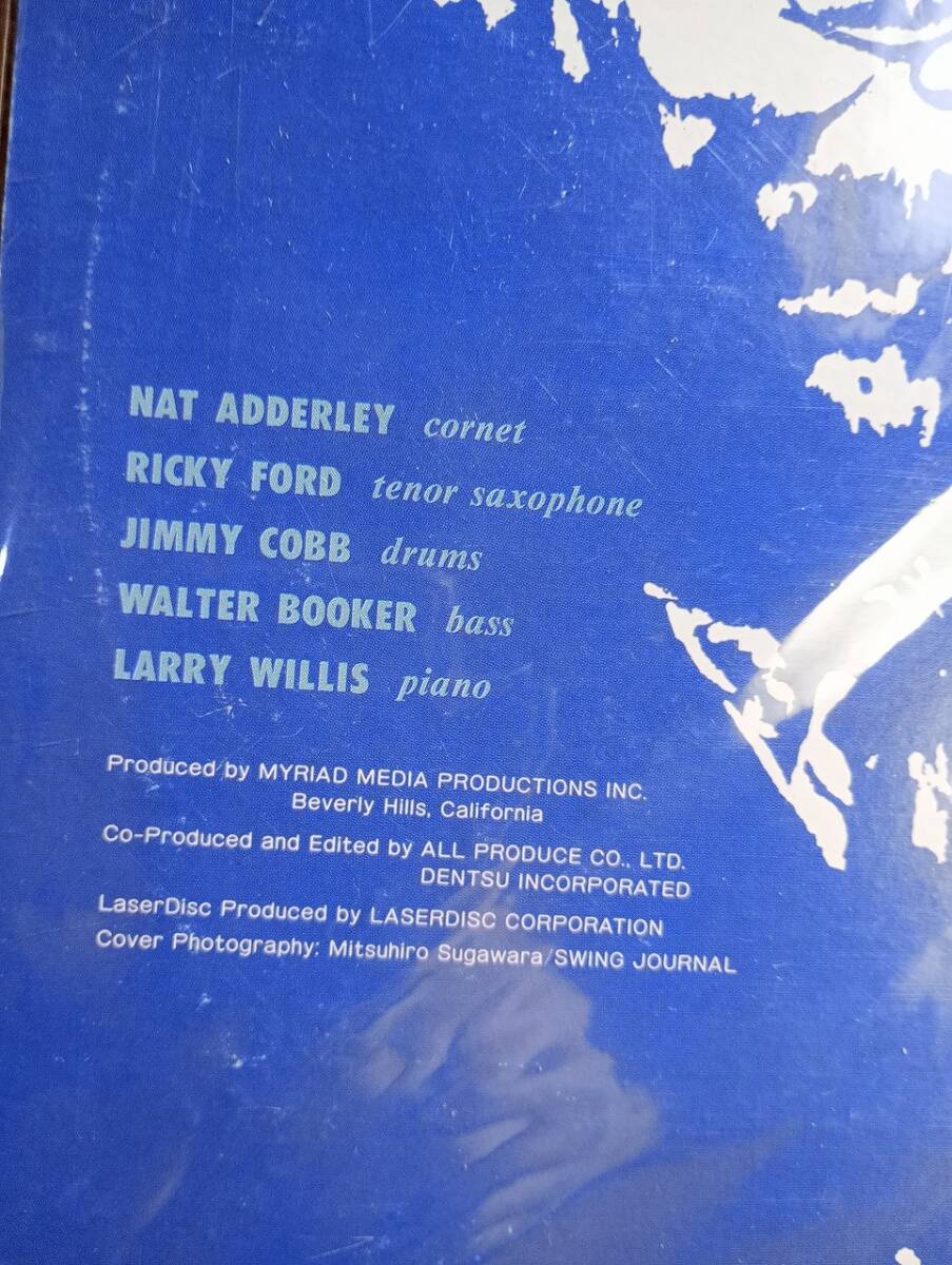 R7721　LD?レーザーディスク　The Jazz Life Vol.3 Nat Adderley ナット?アダレイ