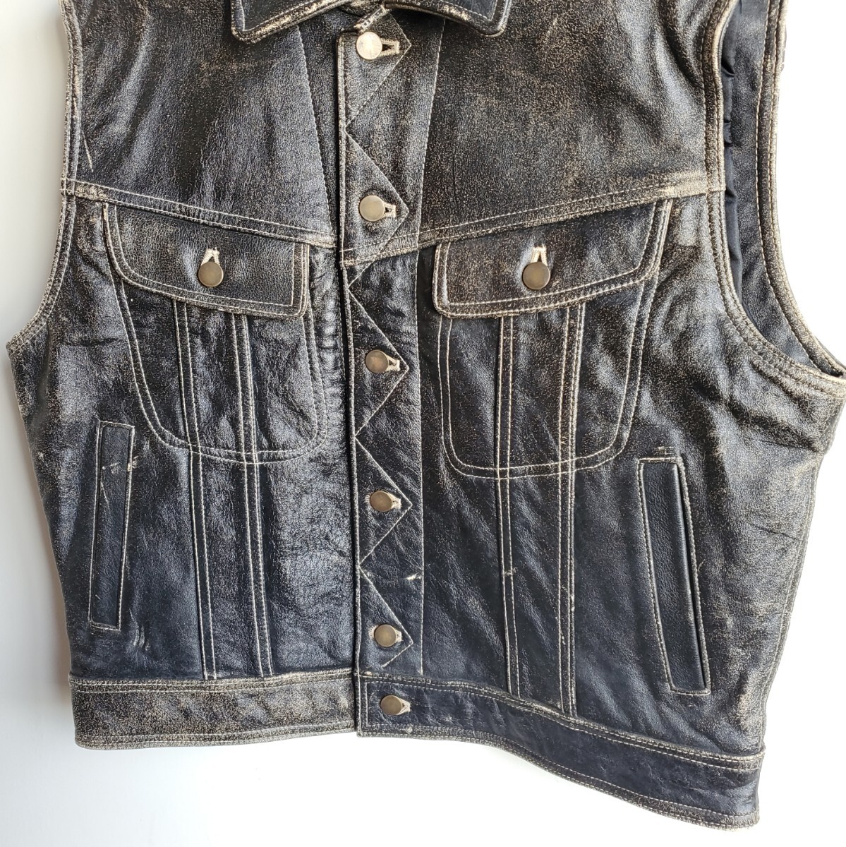 アメリカンノスタルジア レザーベスト 【公式通販】