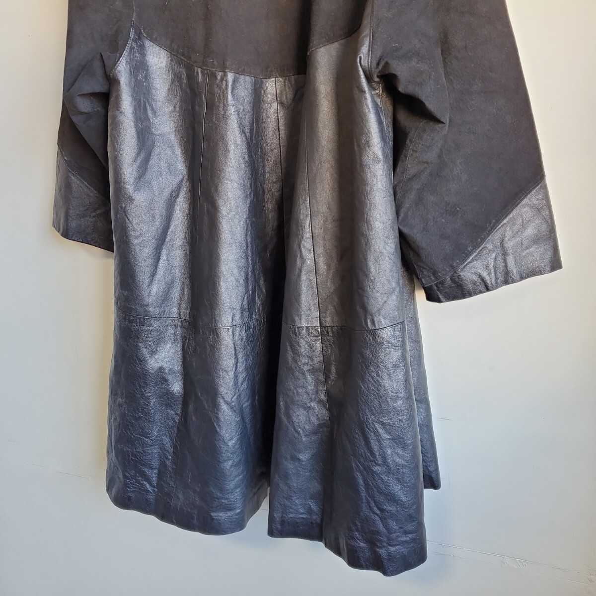 80s ビンテージ JAEGER 総カシミヤ ガウン コート TAKEO KIKUCHI ステンカラーコート コート 「THE FLAGSHIP