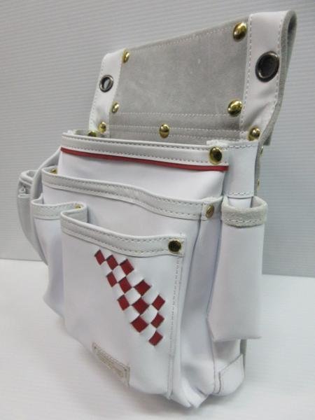 コヅチ 仮枠釘袋 サイドポケット付 SH-514 腰袋 釘袋 大工 職人 ツールポーチ　ツール　ポーチ　職人　大工