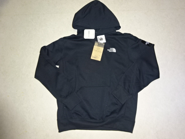 送料無(wú)料?THE NORTH FACEノースフェイス スクエアロゴフーディSquare Logo Hoodie NT12141-K(ブラック黒)