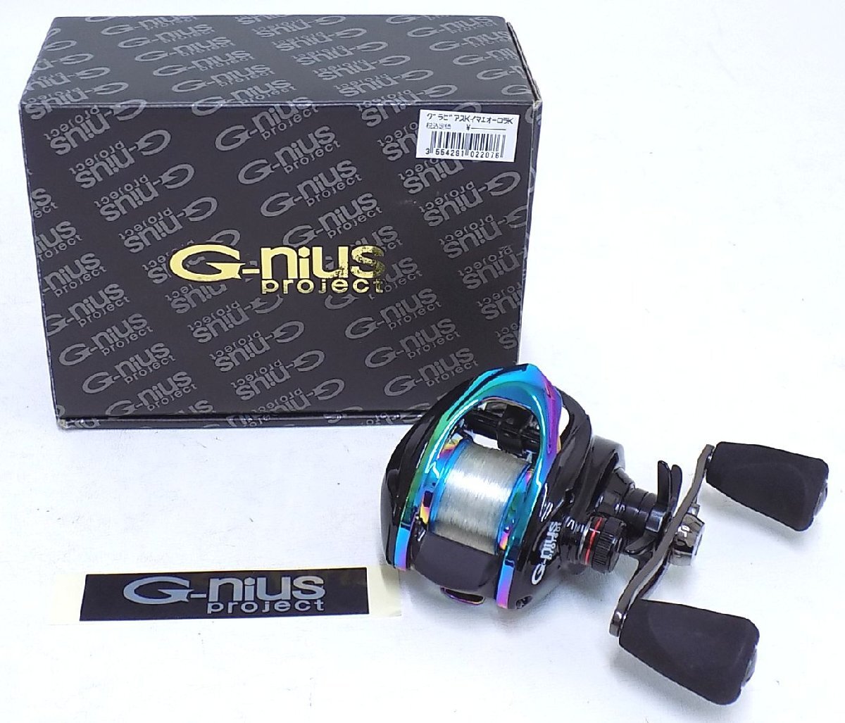 1S578 美品！ G-nius project ジーニアスプロジェクト GRAVIUS グラビアス K.IMAE 今江克隆 AURORA オーロラ ベイトリール【ニューポーン】