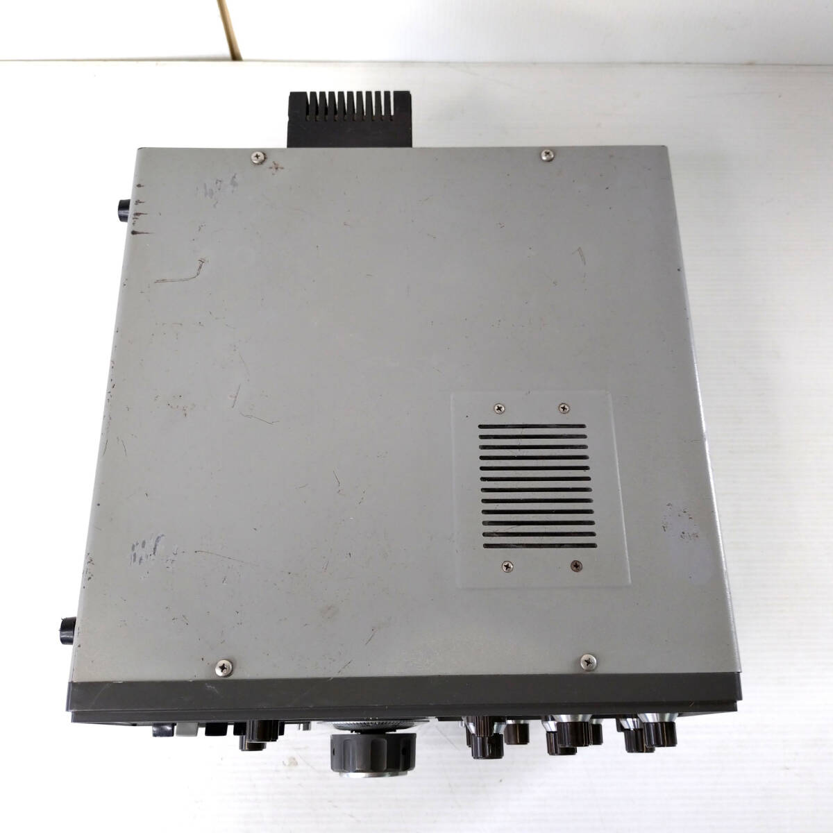 #TRIO TS-520X SSB TRANSCEIVER рация приемопередатчик радиолюбительская связь Trio электризация проверка settled 