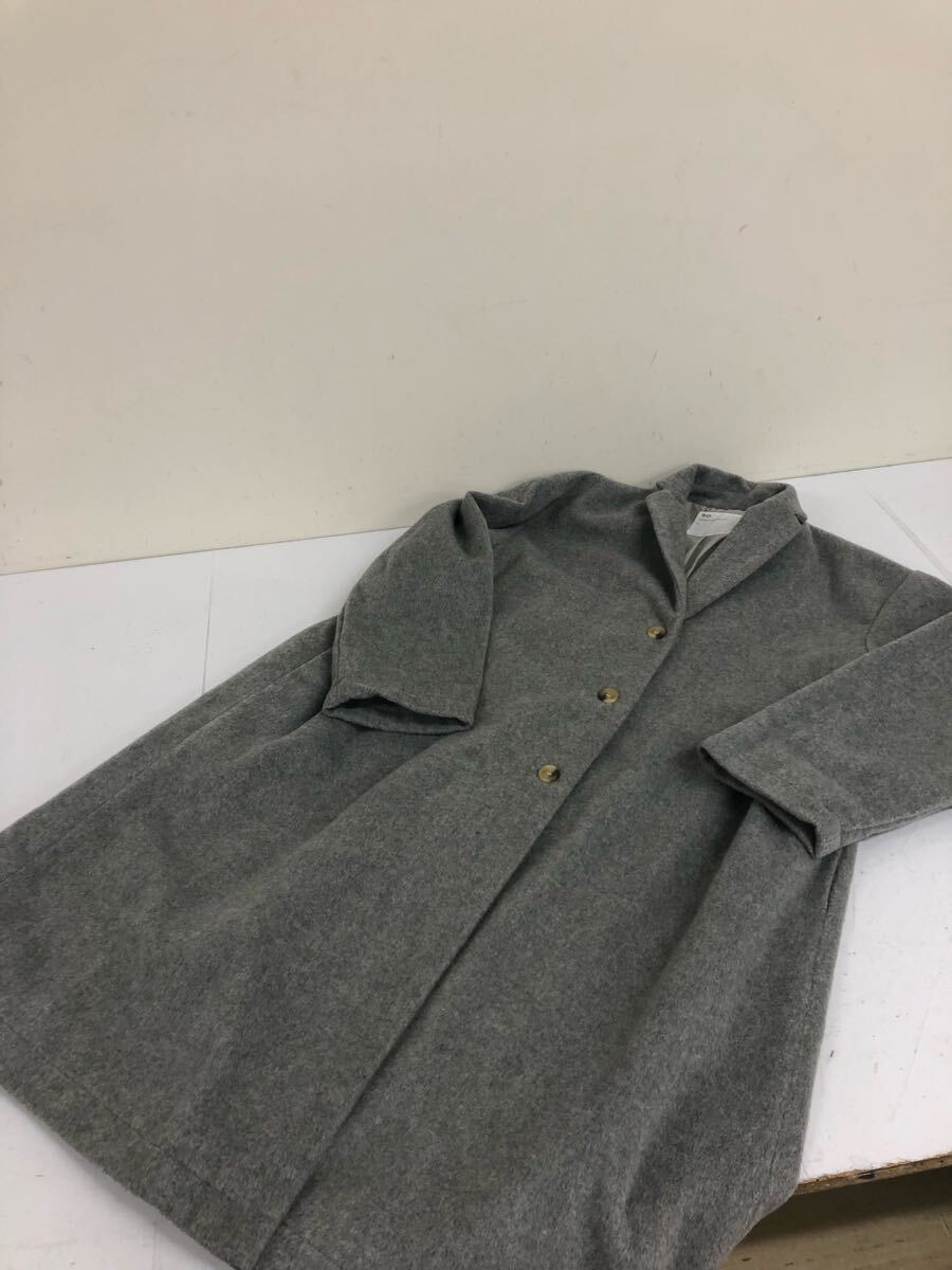送料無料★SO NATURAL STANDARD SUPPLY.★ロングコート　チェスターコート★グレー★レディースフリーサイズ#70225skake
