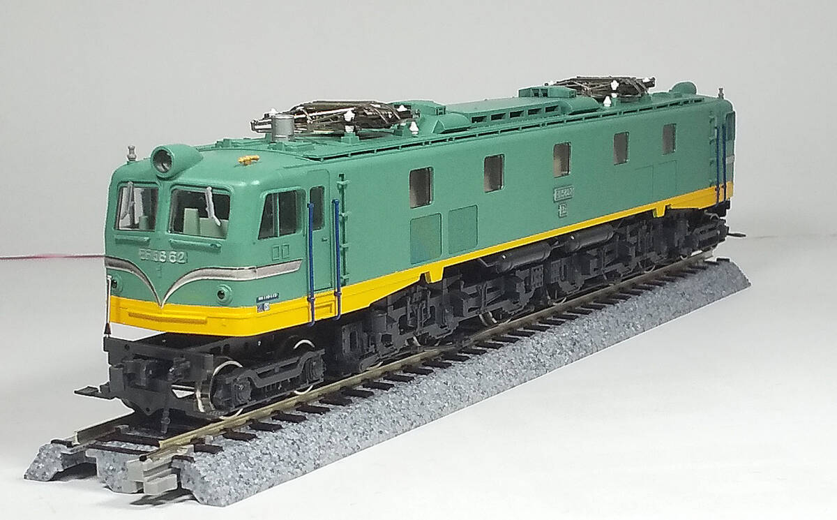Yahoo!オークション - HOゲージ・直流電気機関車・EF58 青大将