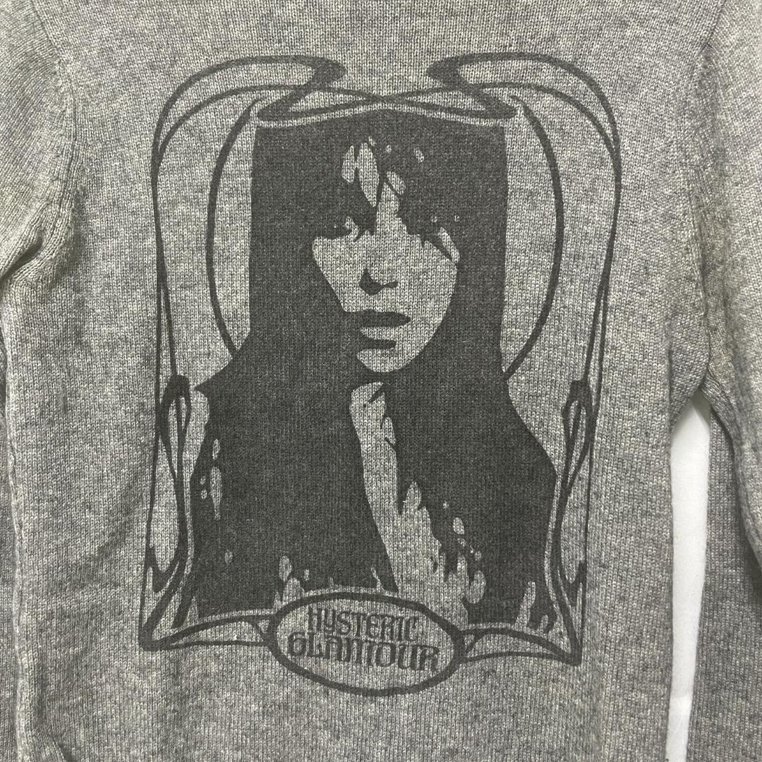 HYSTERIC GLAMOUR(ヒステリックグラマー) ニット グレー