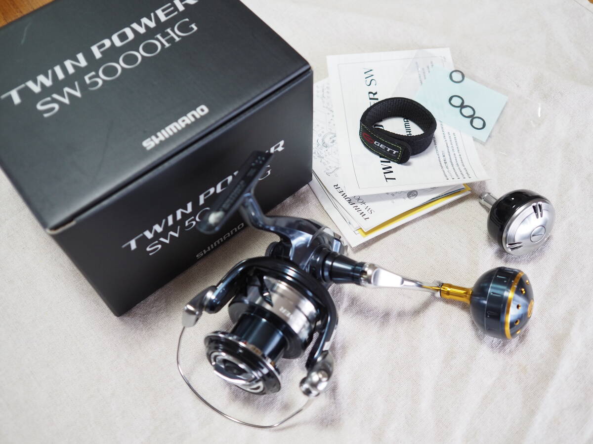 ♪♪美品　シマノ　21　ツインパワー　SW5000HG　日本製♪♪