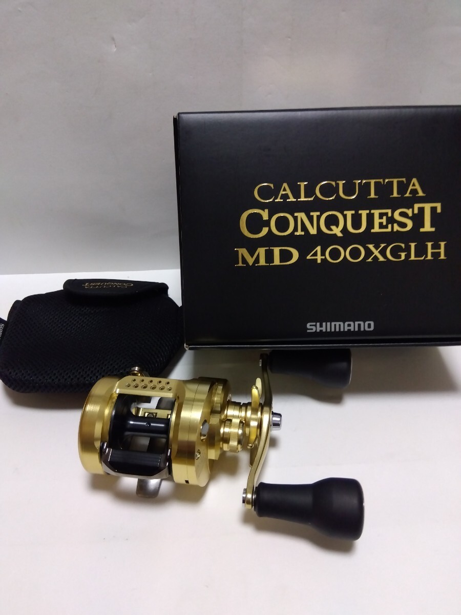 23カルカッタコンクエスト　MD400XGLH シマノ コンクエスト 美品　カルカッタコンクエストMD
