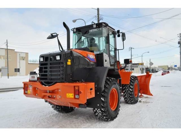 日立　ZW100　ホイールローダー　ショベル スパイクタイヤ　マルチプラウ　未作業(yè)車 タイヤショベル