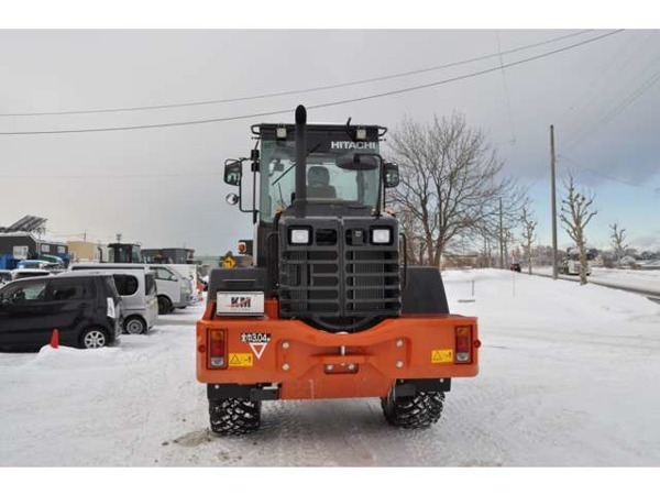 日立　ZW100　ホイールローダー　ショベル スパイクタイヤ　マルチプラウ　未作業(yè)車 タイヤショベル