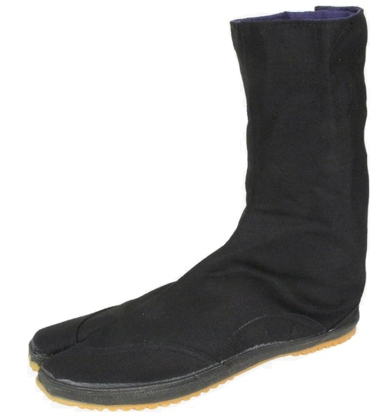 日進ゴム C-10枚F 25.0cm 自力10枚地下たび ブラック 作業靴 先芯無し 足袋くつ 送料無料_画像2