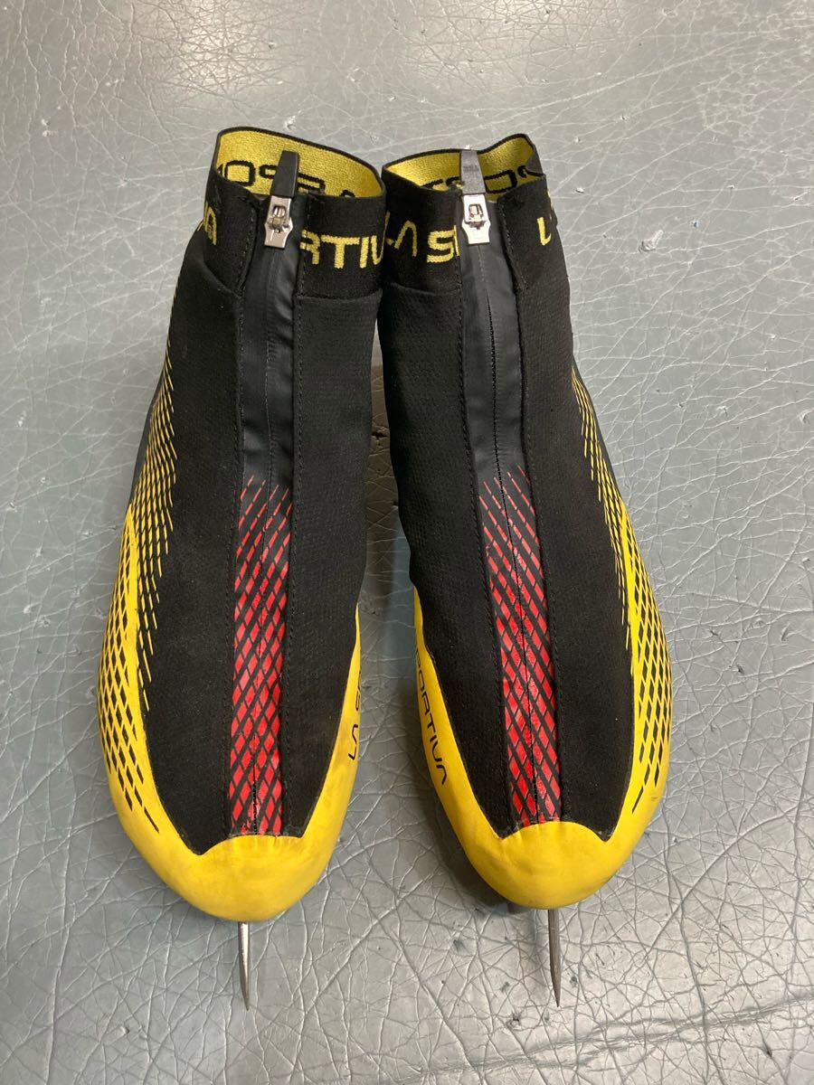 26180円 【中古良品】la sportiva メガアイスエボ EU42 アイス 26180円 【中古良品】la sportiva メガアイスエボ EU42 アイス