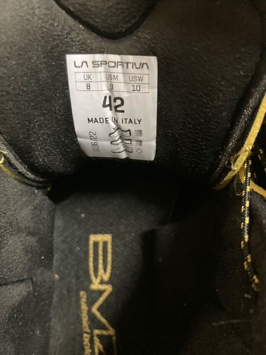 26180円 【中古良品】la sportiva メガアイスエボ EU42 アイス 26180円 【中古良品】la sportiva メガアイスエボ EU42 アイス