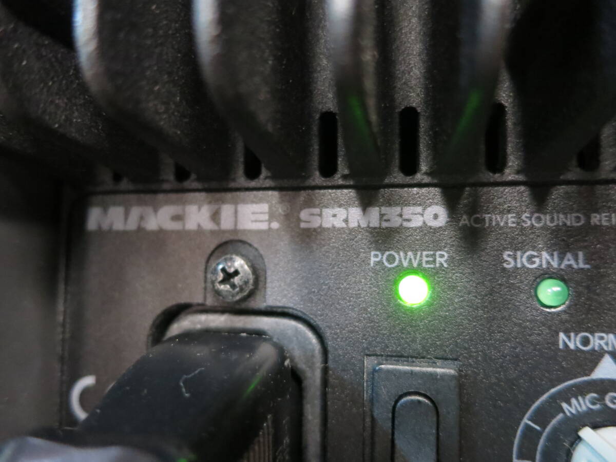 MACKIE マッキー パワードPAスピーカー SRM350 NO-1 パワード MACKIE マッキー パワードPAスピーカー SRM350 NO-1 パワード