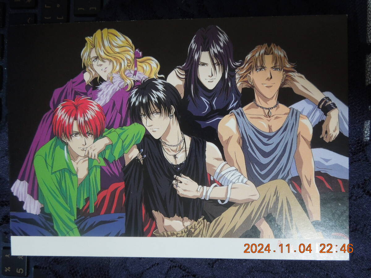 快感フレーズ 大判ポストカード / リュシフェル / イラストカード / 非売品 アニメージュ付録_画像1