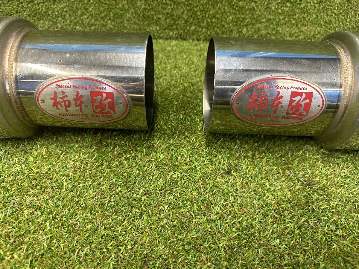 社外 スバル レガシィ BP5 柿本改 センターマフラー センターパイプ リアマフラー リアピース セット 中古品 03S08253 06C00006 EJ20X 4WD