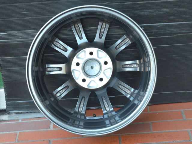 15 дюймовый Manaray ES евро спорт 15X6.0J PCD 100 5 дыра +45 б/у колесо 4 шт. комплект Prius Sienta Corolla touring и т.п. 