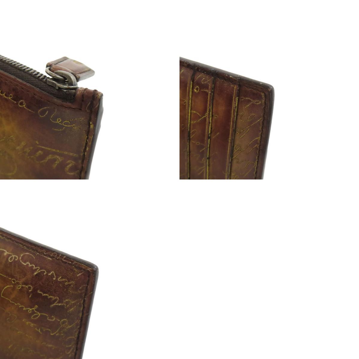 Berluti ベルルッティ カリグラフィ コインケース レザー Berluti ベルルッティ カリグラフィ コインケース レザー