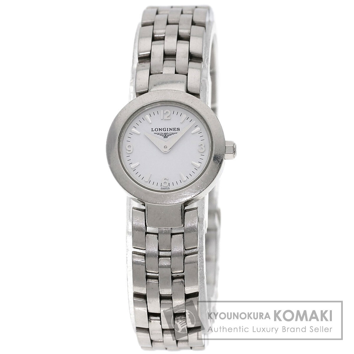 LONGINES ロンジン L5.174.4 ドルチェビータ 腕時計 ステンレススチール SS レディース 中古