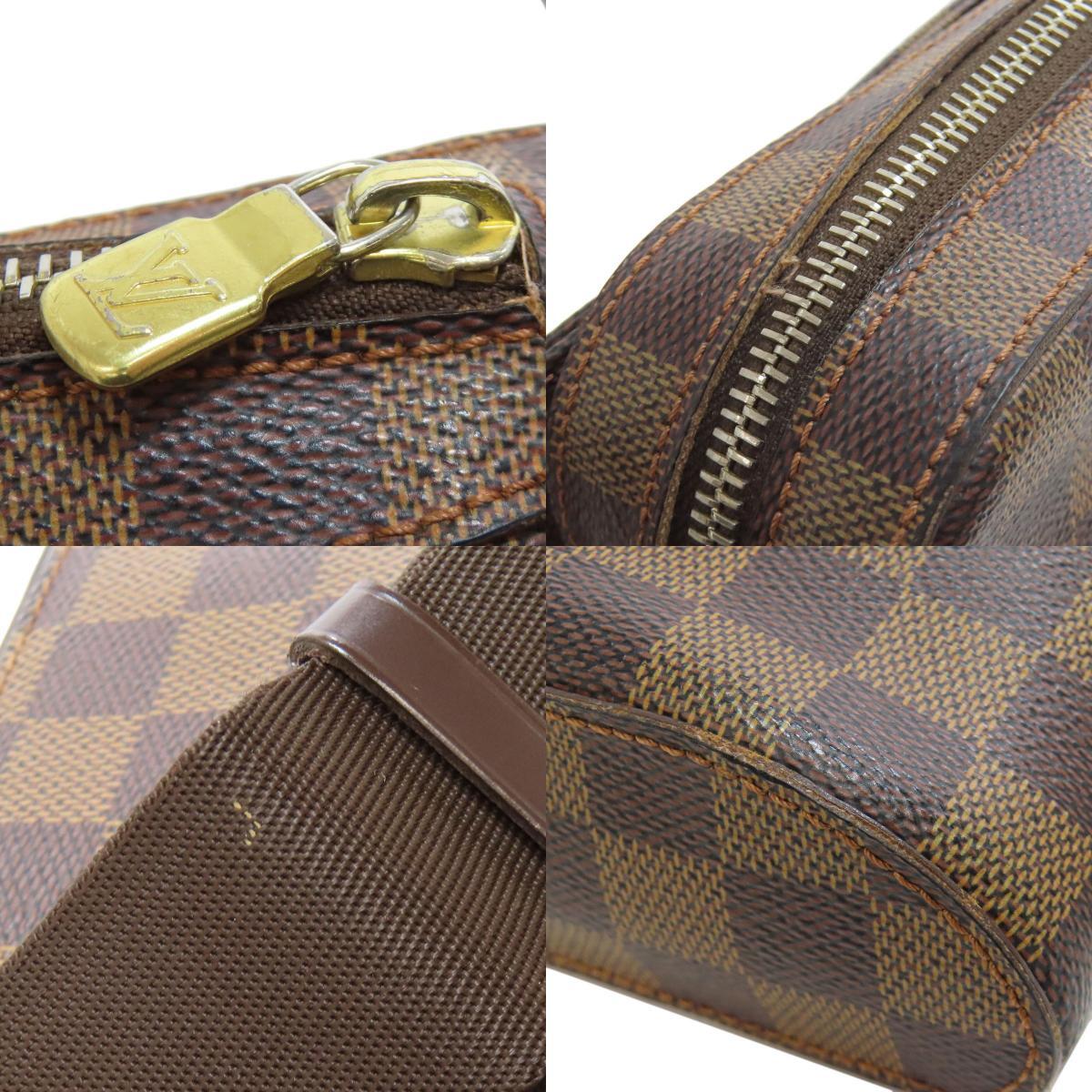 LOUIS VUITTON ルイヴィトン N51994 ジェロニモス ボディバッグ ダミエキャンバス レディース 中古