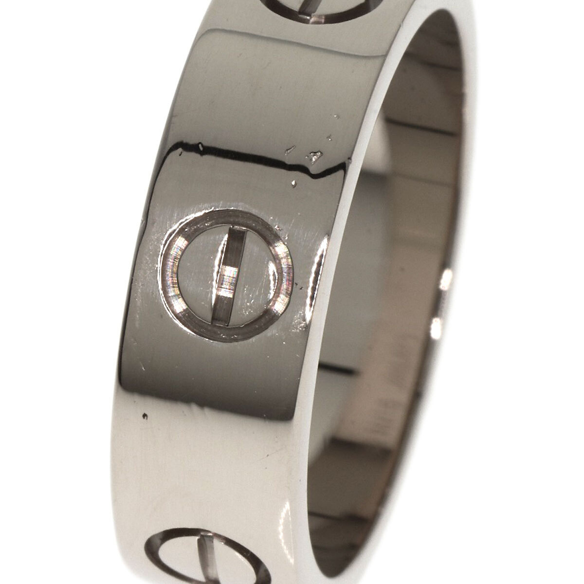 CARTIER カルティエ ラブリング #57 リング?指輪 K18ホワイトゴールド レディース 中古