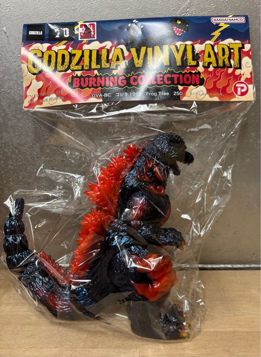 ワンフェス　Frog Tree ソフビゴジラ（1995）バーニングゴジラ 激昂 Yahoo!オークション - frog tree ゴジラ（1995）バーニング