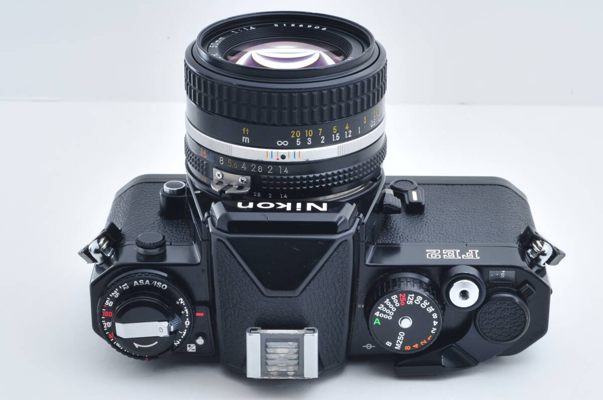 □美品□ ニコン Nikon FE2 Ai-s 50mm F1.4 レンズセット JA1838 □美品□ ニコン Nikon FE2 Ai-s 50mm F1.4 レンズセット JA1838