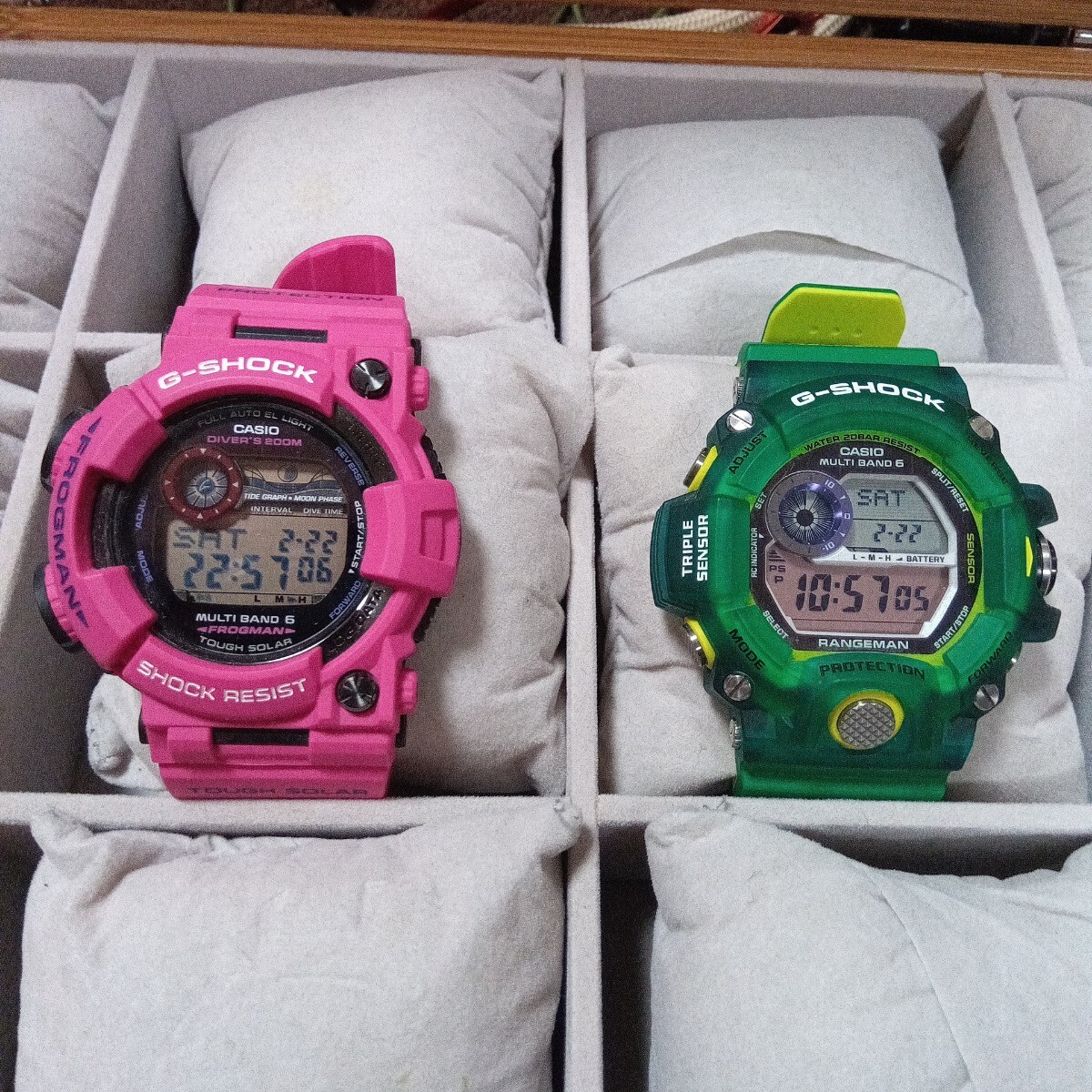 G-SHOCK　gw9401kj gwf1000sr 2本セット　限定完売品　フロッグマン　レンジマン
