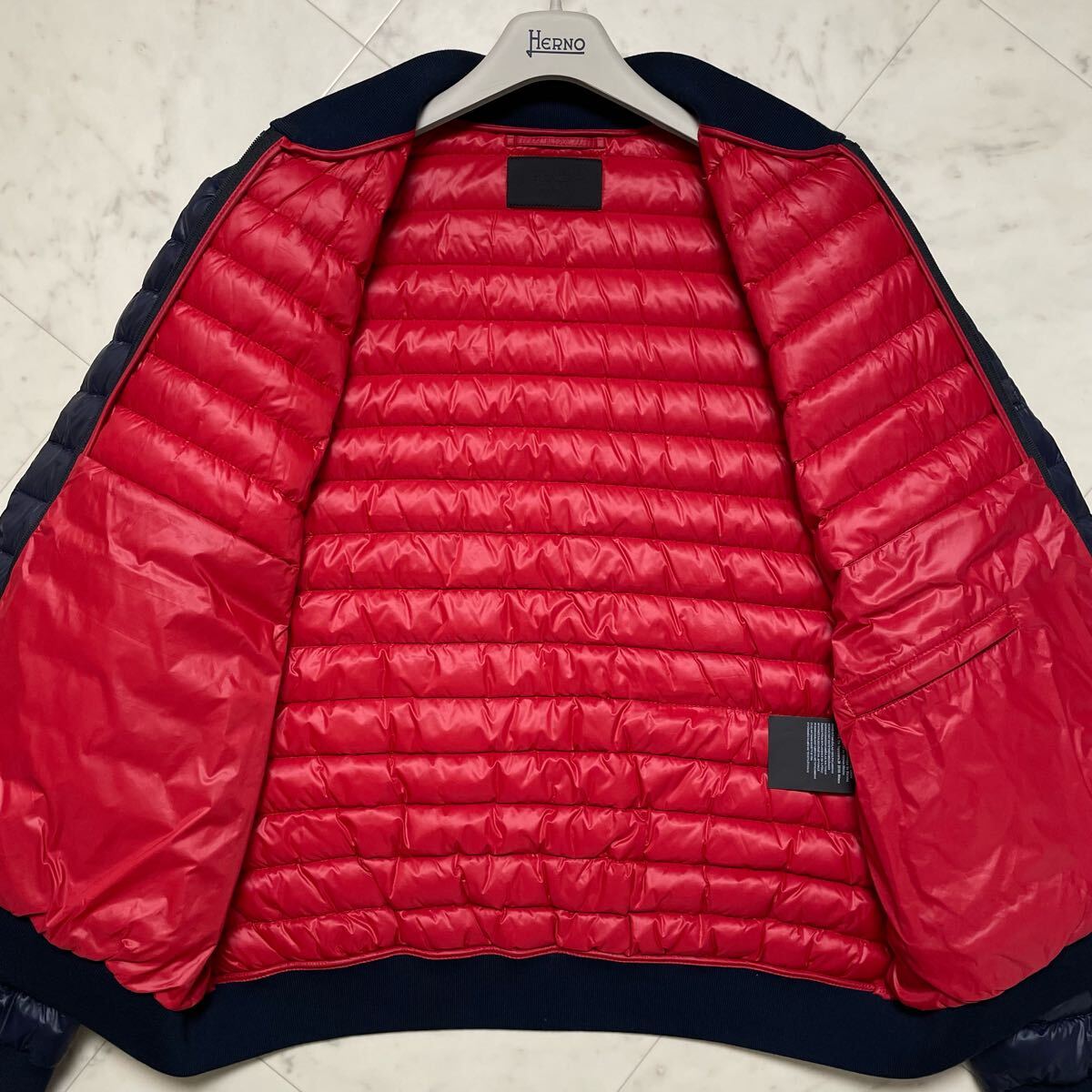 極美品/希少XXL☆ PRADA プラダ ダウンジャケット ブルゾン 極美品/希少XXL☆ PRADA プラダ ダウンジャケット ブルゾン