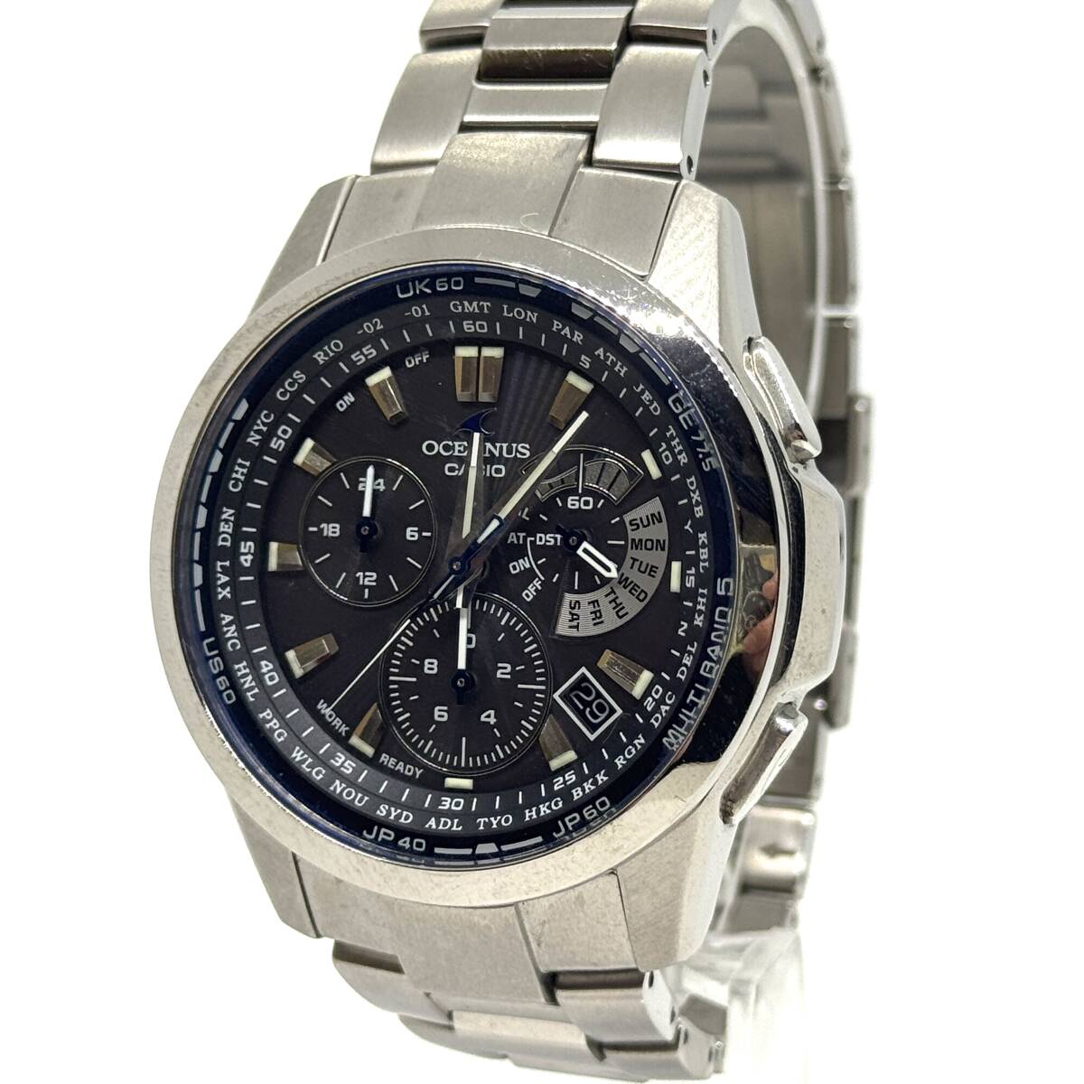電波ソーラー OCW-M700 オシアナス CASIO カシオ OCW-M700 OCEANUS オシアナス ウェーブセプター