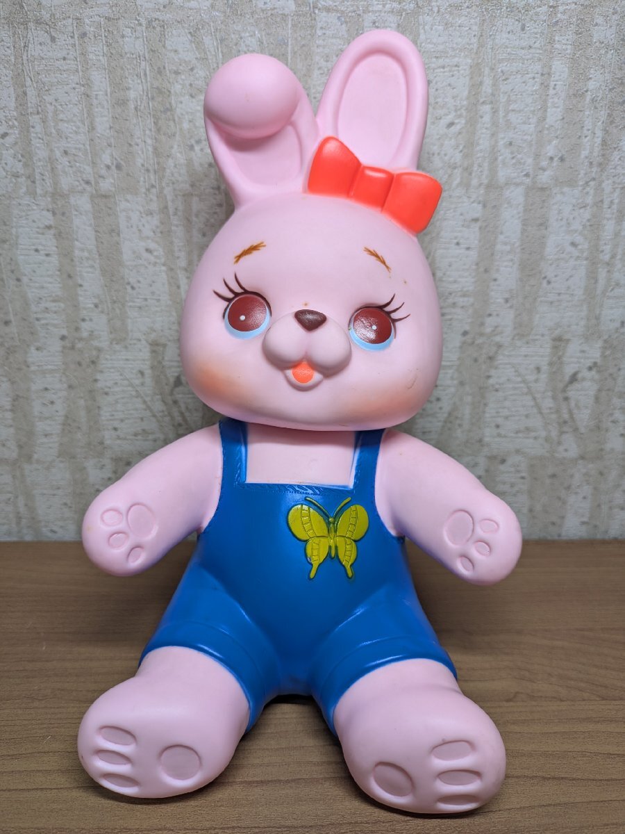 新品同様 岩井産業 キャラクター ラバードール うさぎ DAINABOT IWAI アンティーク雑貨
