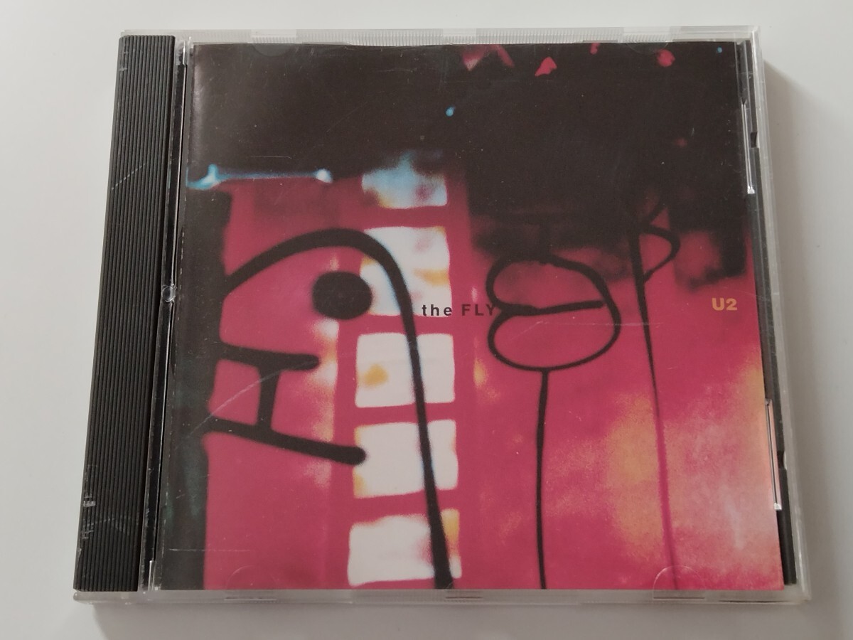 U2 / The FLY MAXI CD ISLAND US 422-868885-2 91年シングル,BONO,THE EDGE,Brian Eno,Daniel Lanois,Anton Corbijn,Flood,Acthtung Baby,