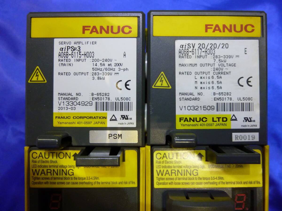 FANUC/ファナック サーボアンプ モジュール/制御電源モジュール FANUC/ファナック サーボアンプ モジュール/制御電源モジュール