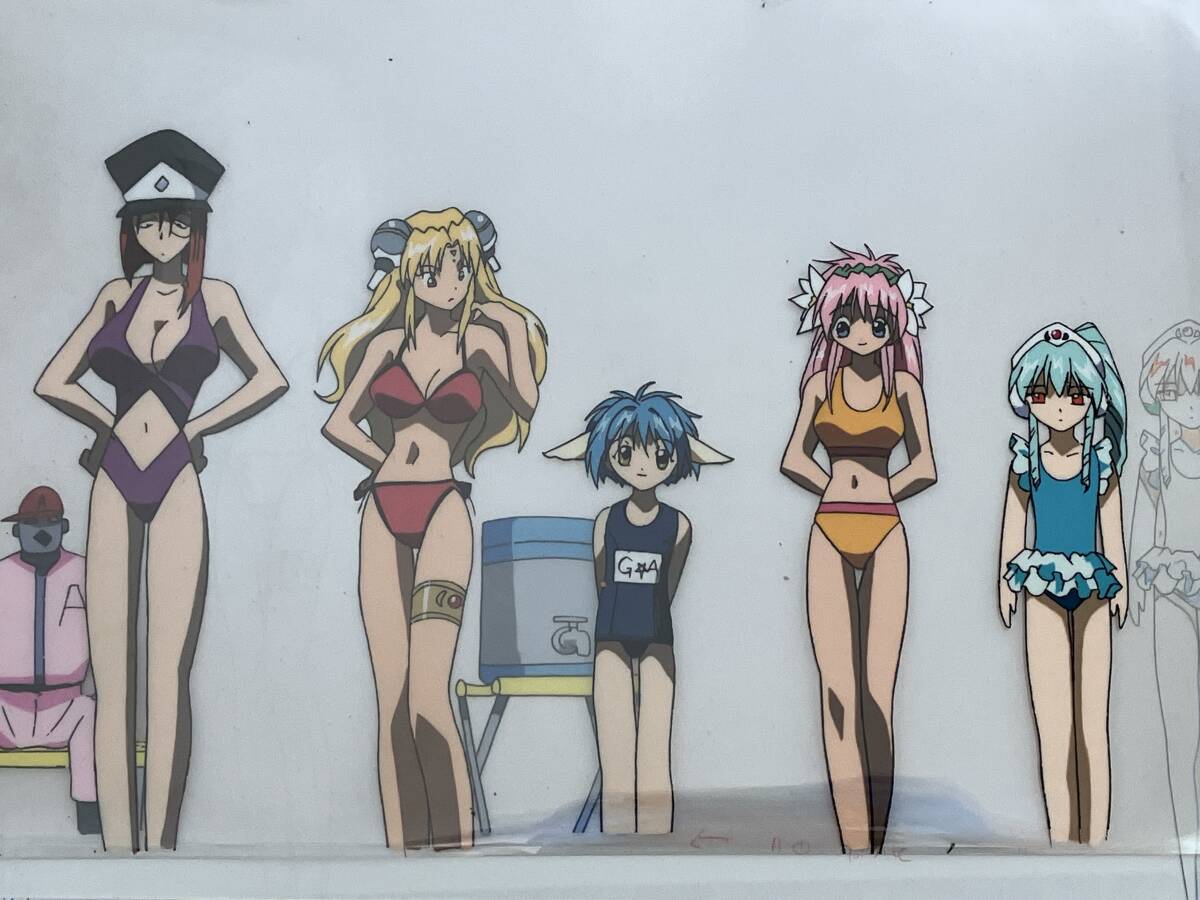 ギャラクシーエンジェル 直筆 セル画 原画 11枚セット 直筆背景 ギャラクシーエンジェル 直筆 セル画 原画 11枚セット 直筆背景
