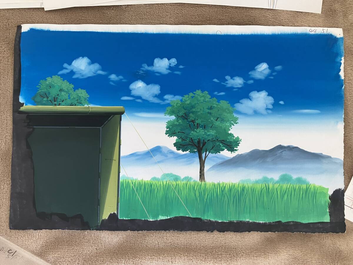 ギャラクシーエンジェル 直筆 セル画 原画 11枚セット 直筆背景 ギャラクシーエンジェル 直筆 セル画 原画 11枚セット 直筆背景
